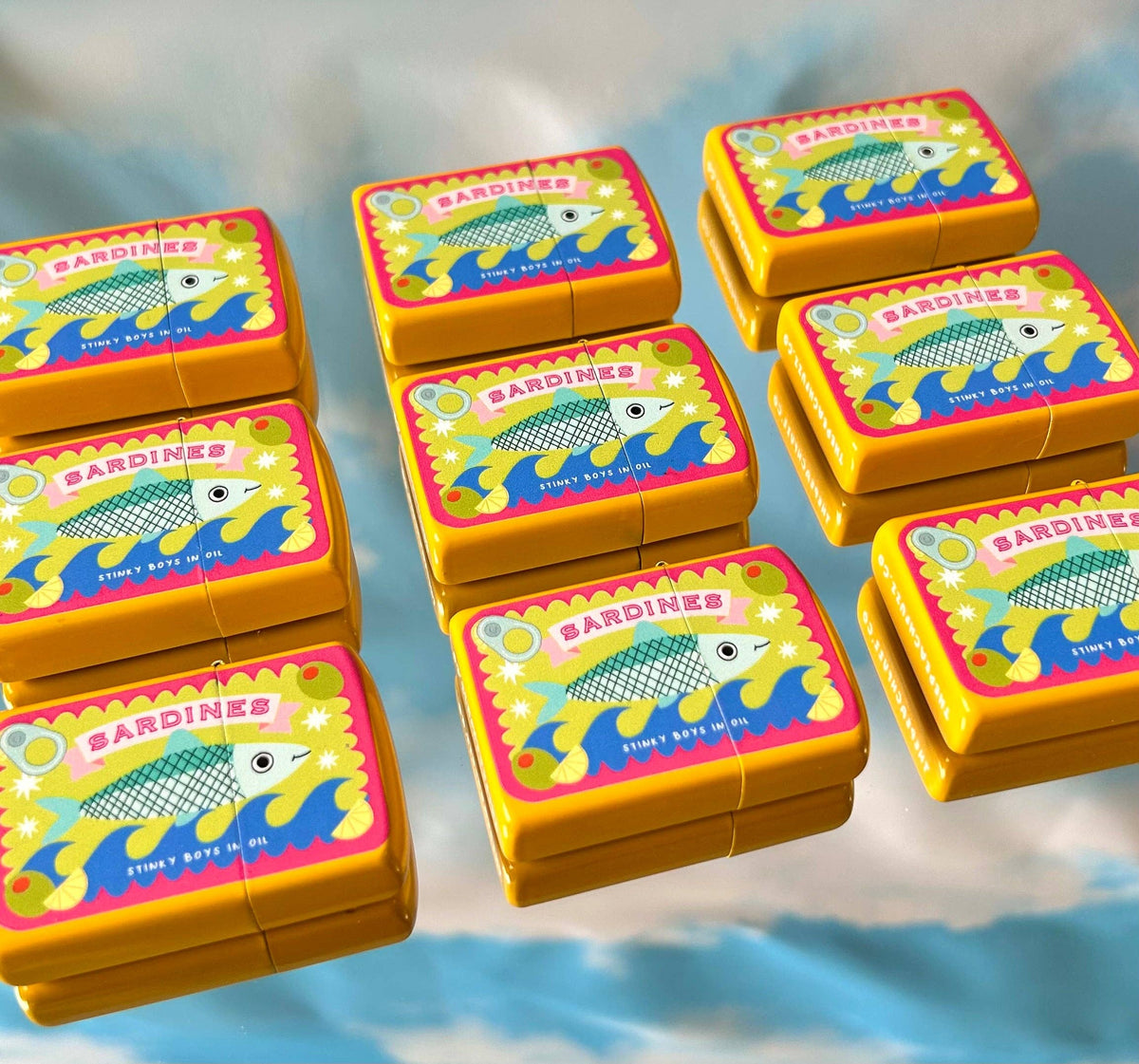 Sardine Refillable Lighter – Atomic Polish