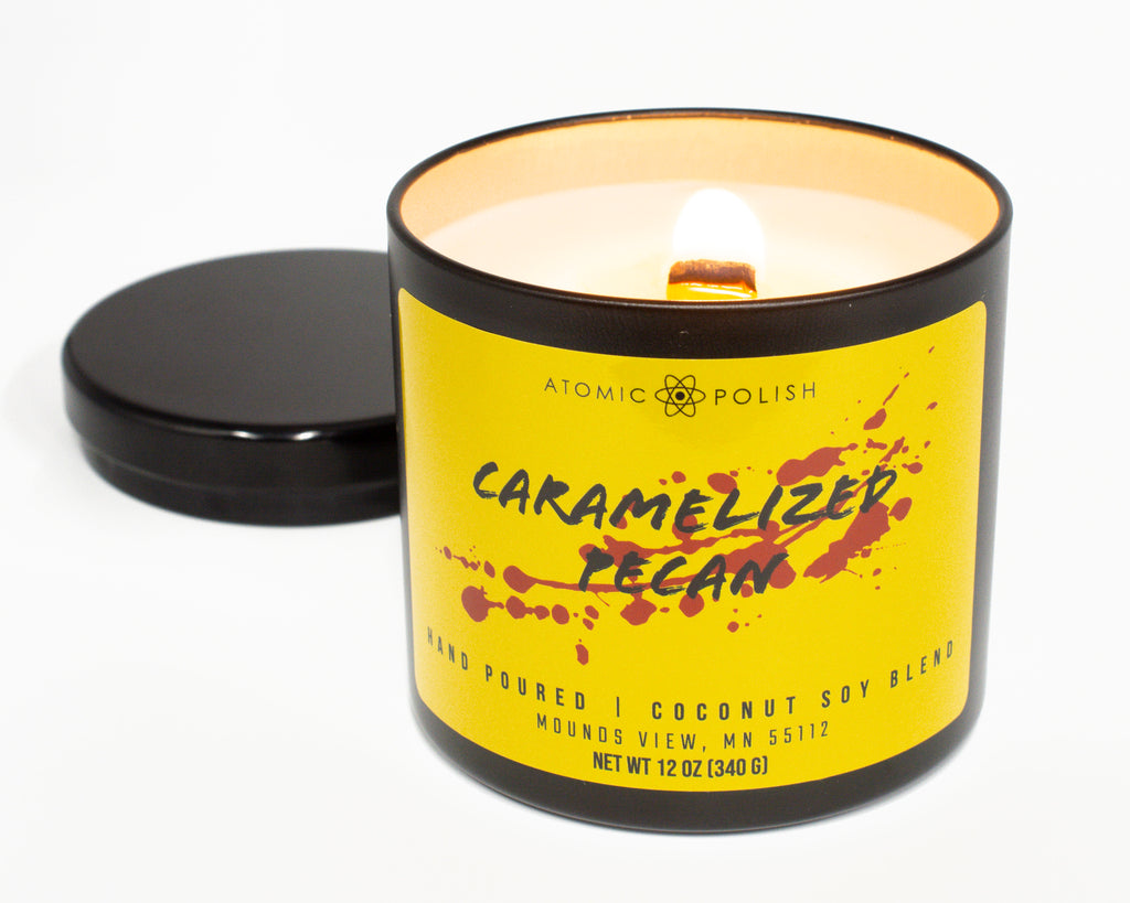 Coconut Soy Candle - Caramelized Pecan