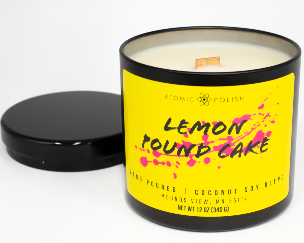 Coconut Soy Candle - Lemon Pound Cake