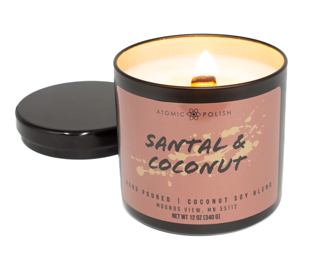 Coconut Apricot Candle - Santal & Coconut