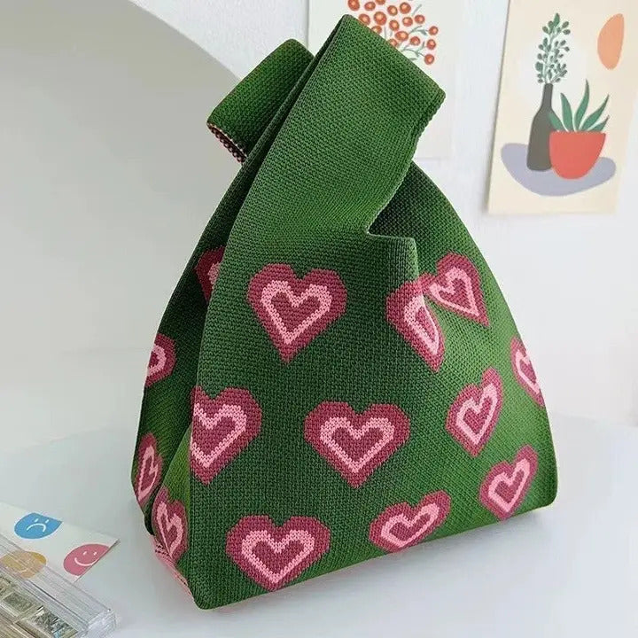 Dainty Strawberry Mini Tote Bag