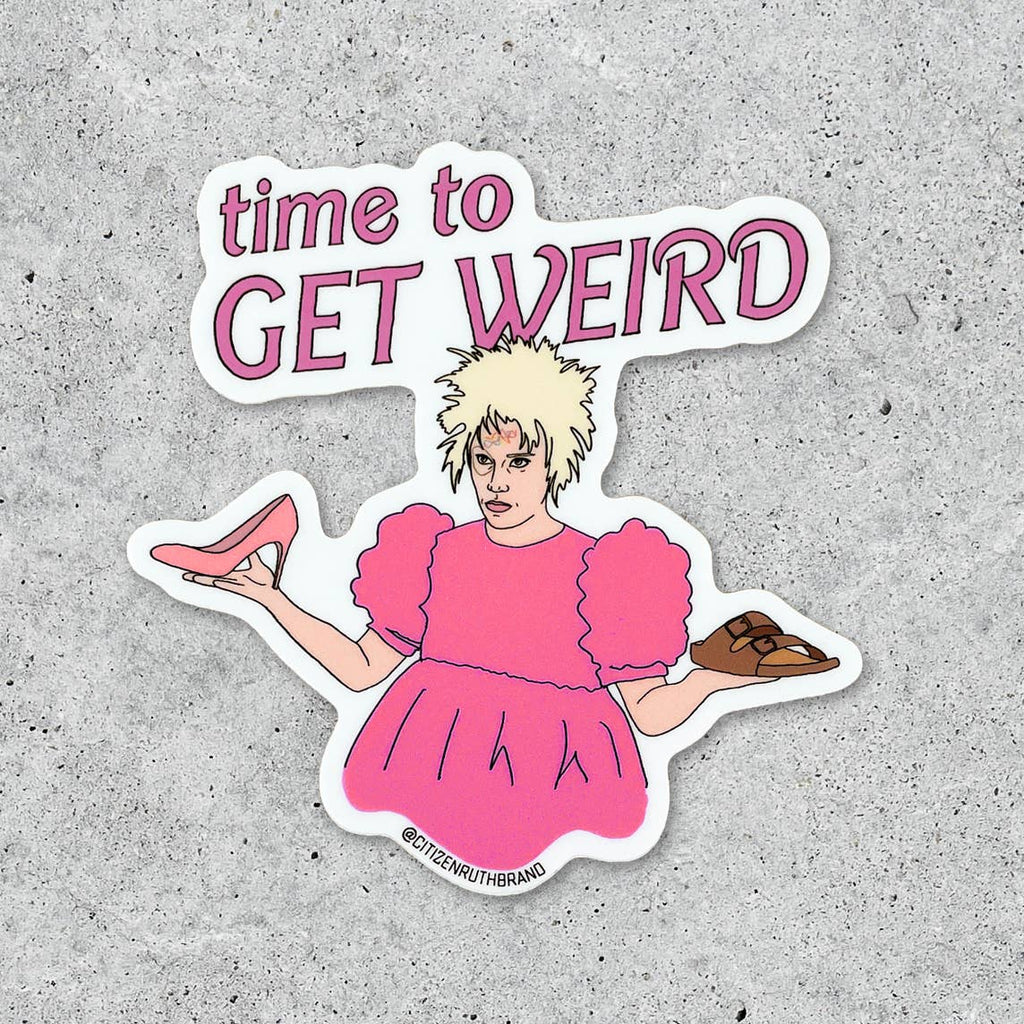 Weird Barbie Sticker