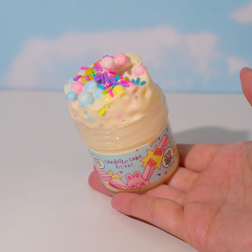 Confetti Cake Kit-Kat Mini Slime