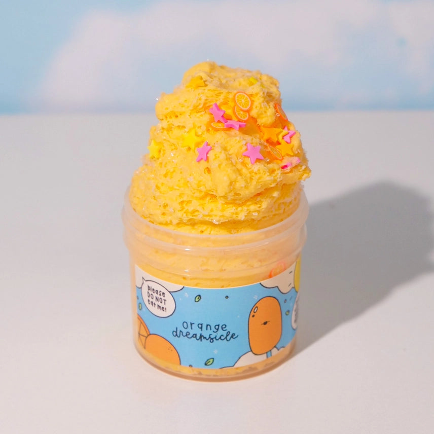 Orange Dreamsicle Mini Slime