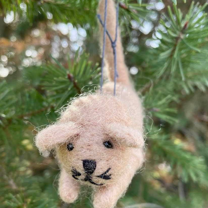 Felt Cat Ornament