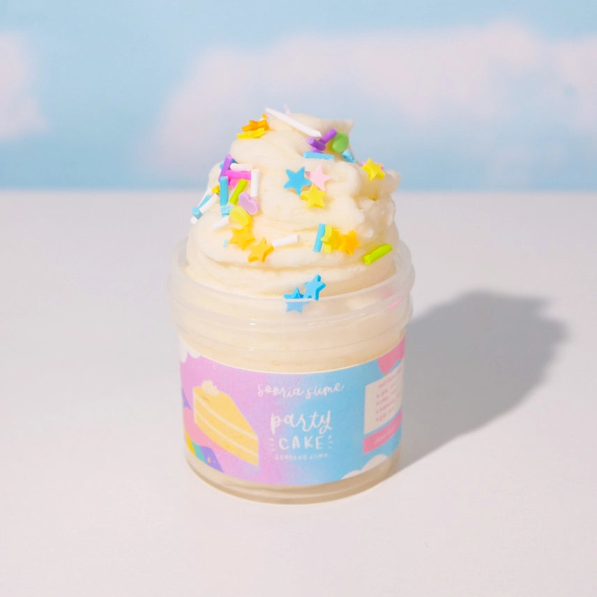 Party Cake Mini Slime
