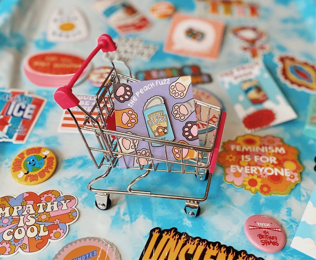 Toe Beans Enamel Pin