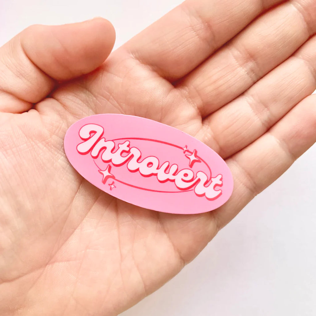 Introvert Sticker