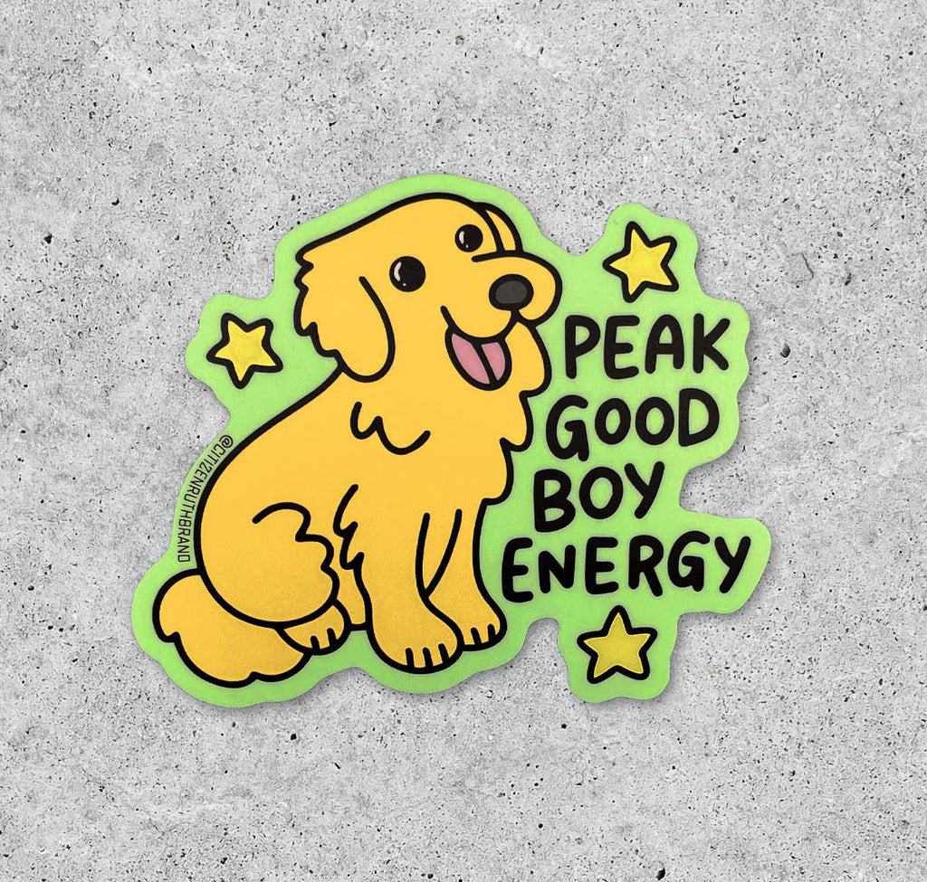 Good Boy Sticker