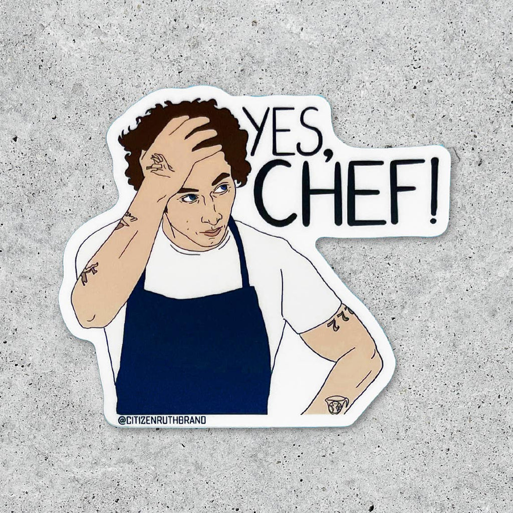 Yes, Chef Sticker
