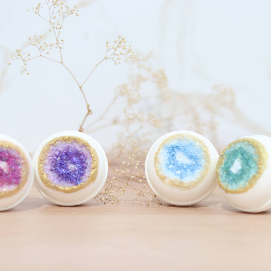 Aquamarine Geode Bath Bomb