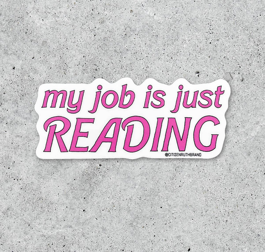 Reading Sticker