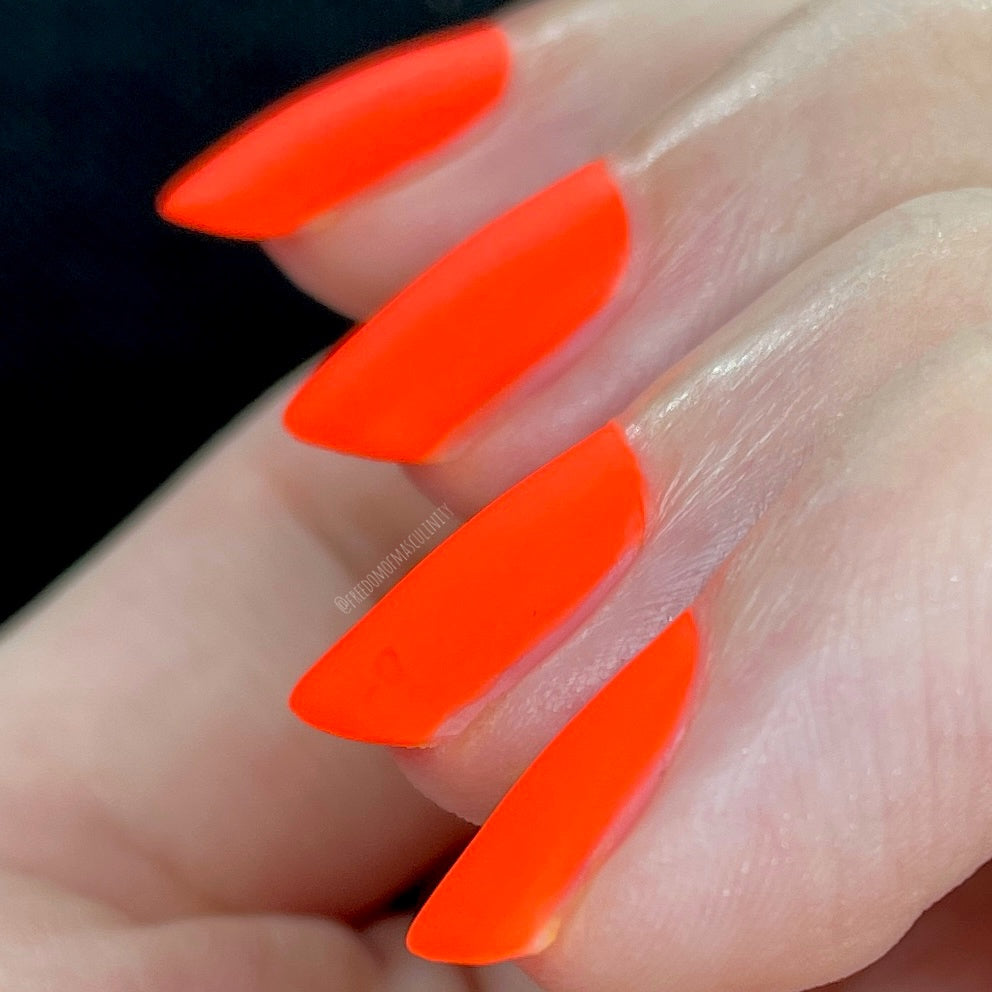 Orange nails, matte nails, drip nails, nail art, Halloween nails, acrylic  nails, square nails, tapere… | Halloween acrylic nails, Orange nails, Orange  acrylic nails