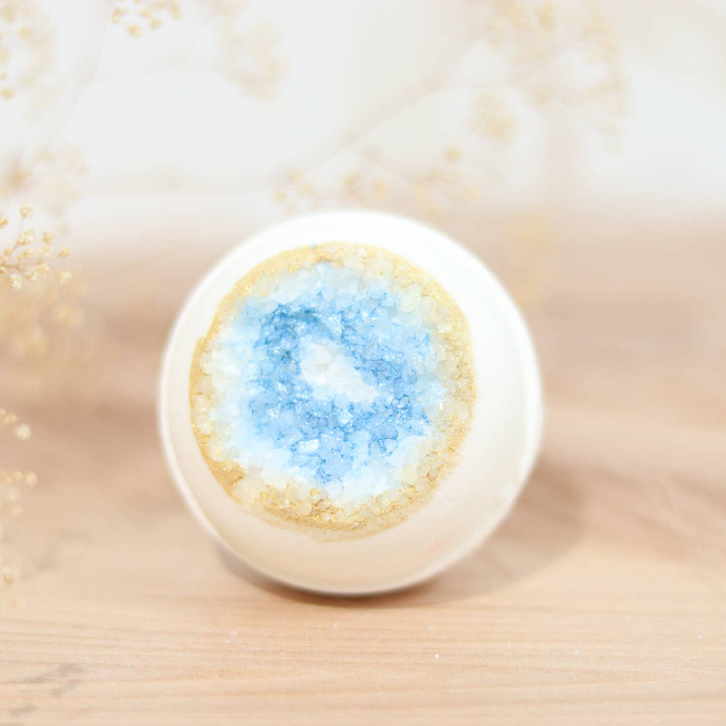 Aquamarine Geode Bath Bomb