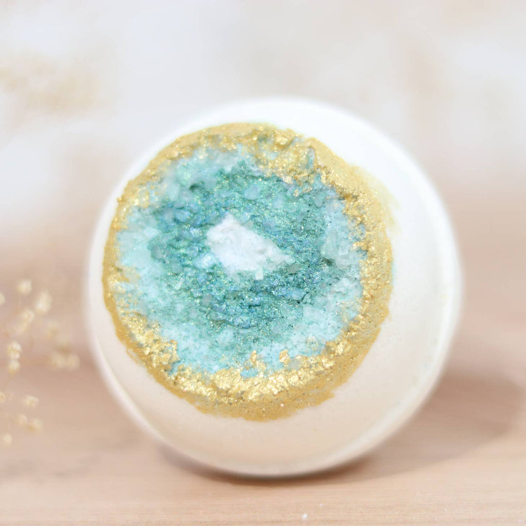 Emerald Geode Bath Bomb