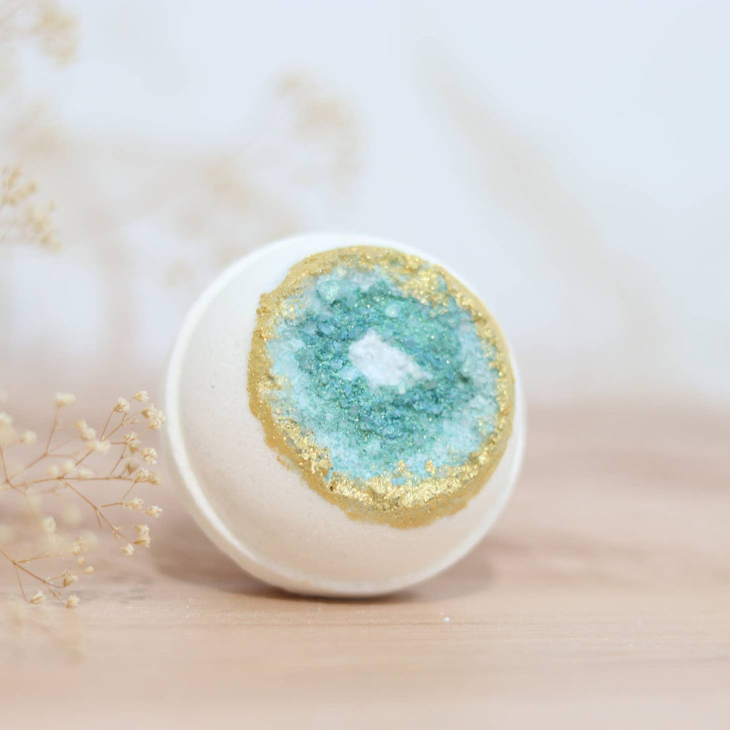 Emerald Geode Bath Bomb