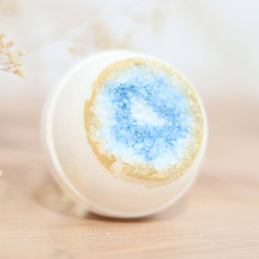 Aquamarine Geode Bath Bomb