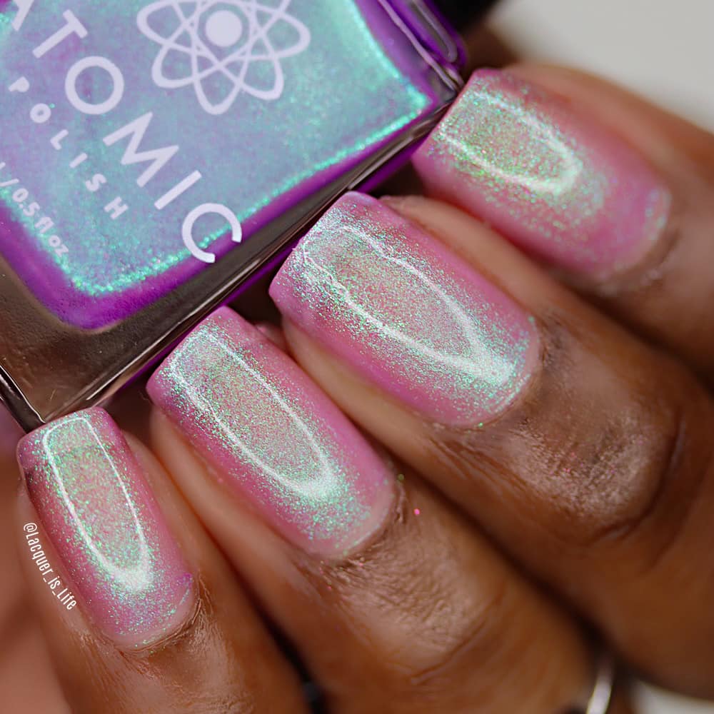 Amethyst Nail Polish from Atomic Polish's Gemstone Collection Vegan