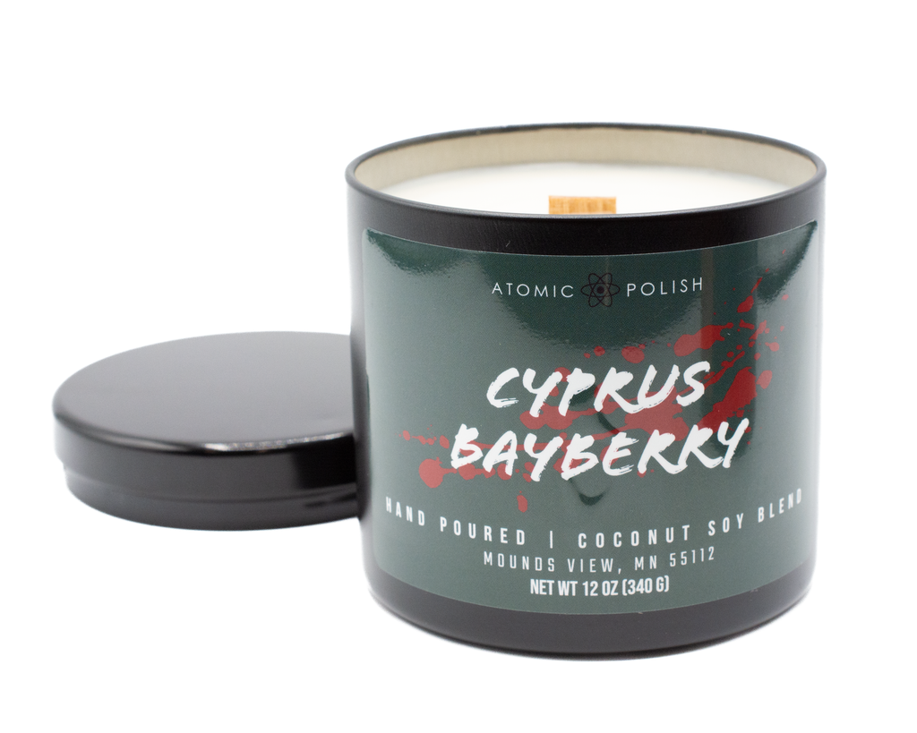 Coconut Soy Candle - Cyprus Bayberry