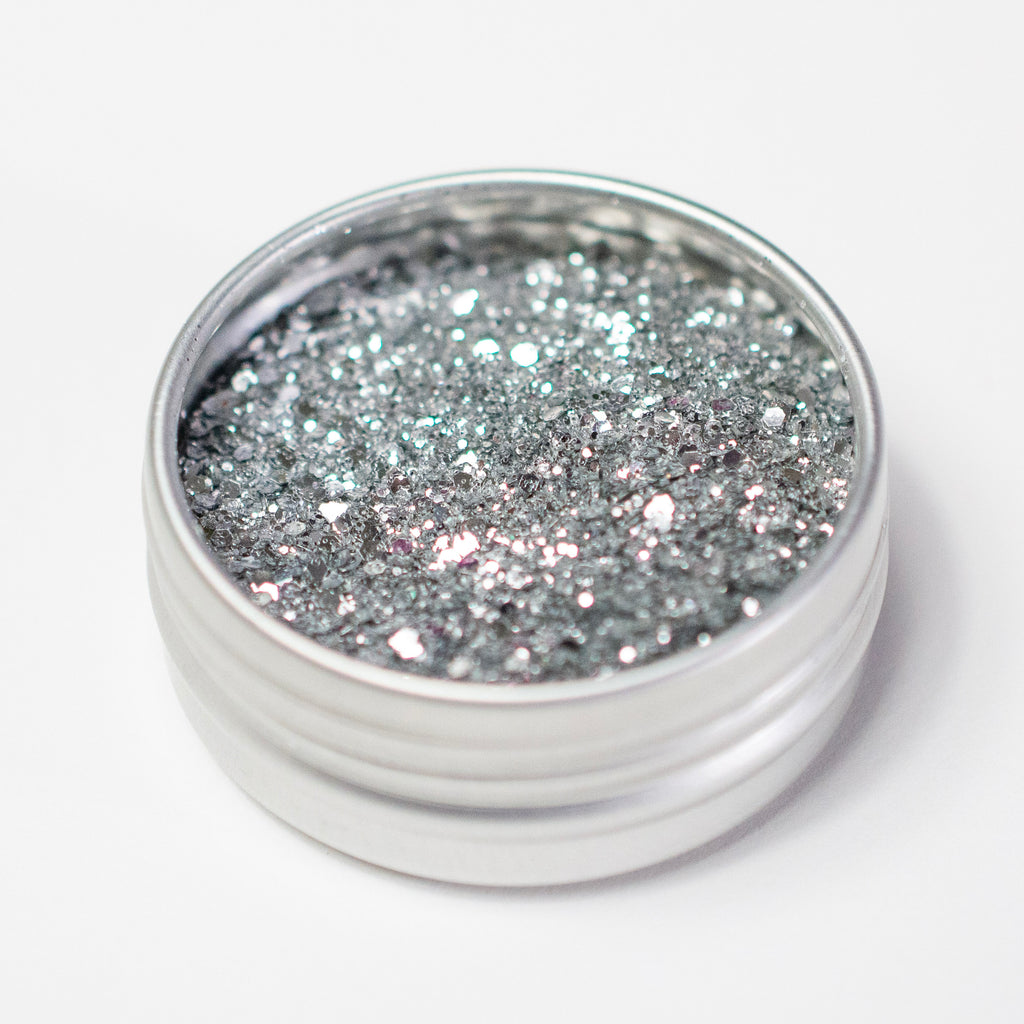 Fine Silver Mix - Biodegradable Glitter - Atomic Polish