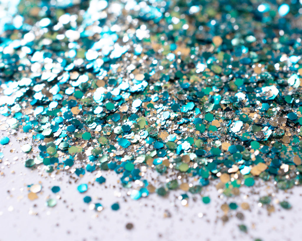 Ocean Wave Mix - Biodegradable Glitter - Atomic Polish