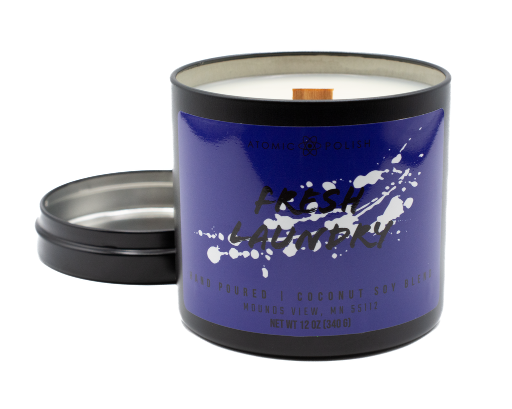 Coconut Apricot Candle - Fresh Laundry