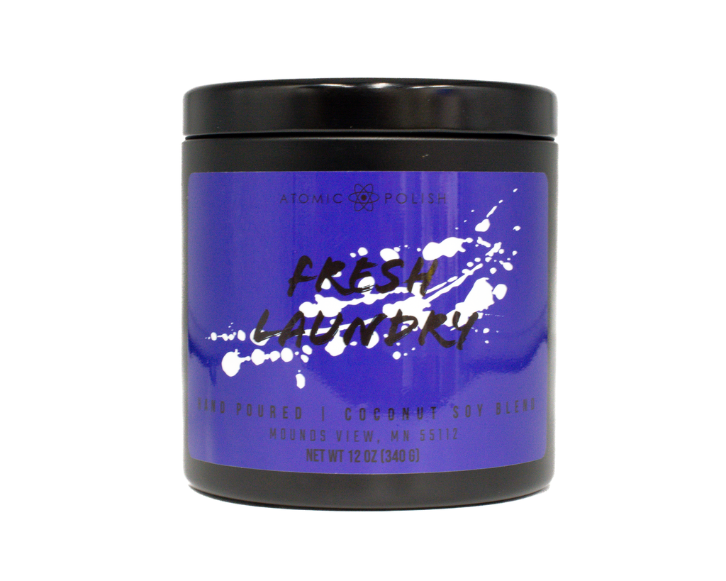 Coconut Apricot Candle - Fresh Laundry