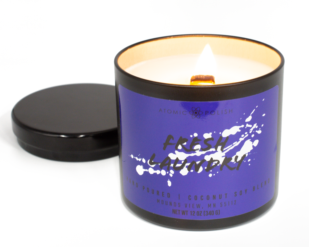 Coconut Apricot Candle - Fresh Laundry