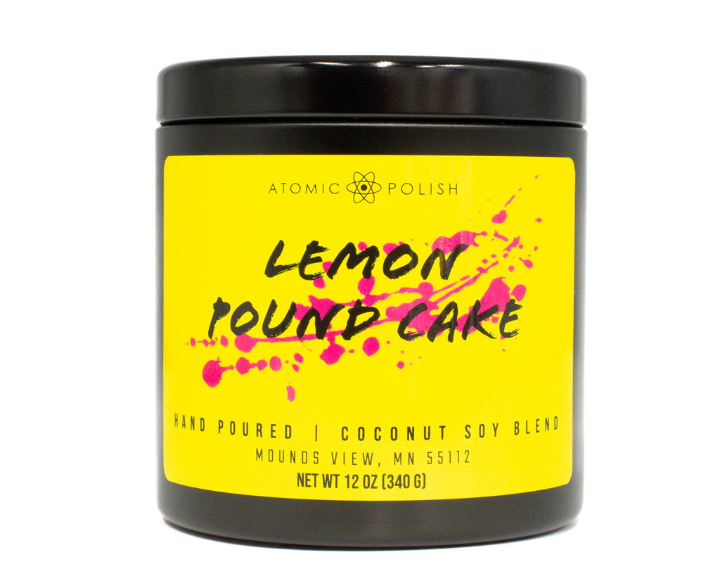 Coconut Soy Candle - Lemon Pound Cake