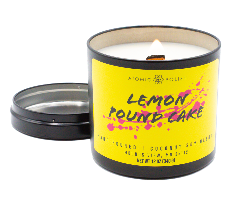 Coconut Soy Candle - Lemon Pound Cake