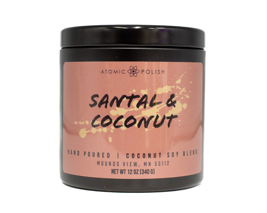 Coconut Soy Candle - Santal & Coconut