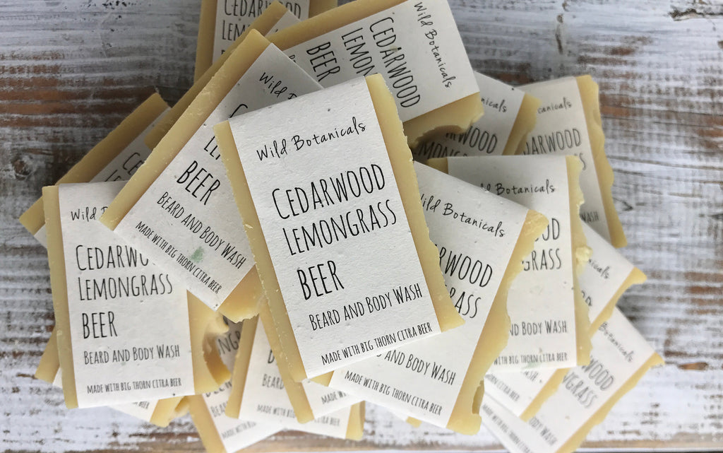 Cedarwood Lemongrass Beer Beard and Body Wash