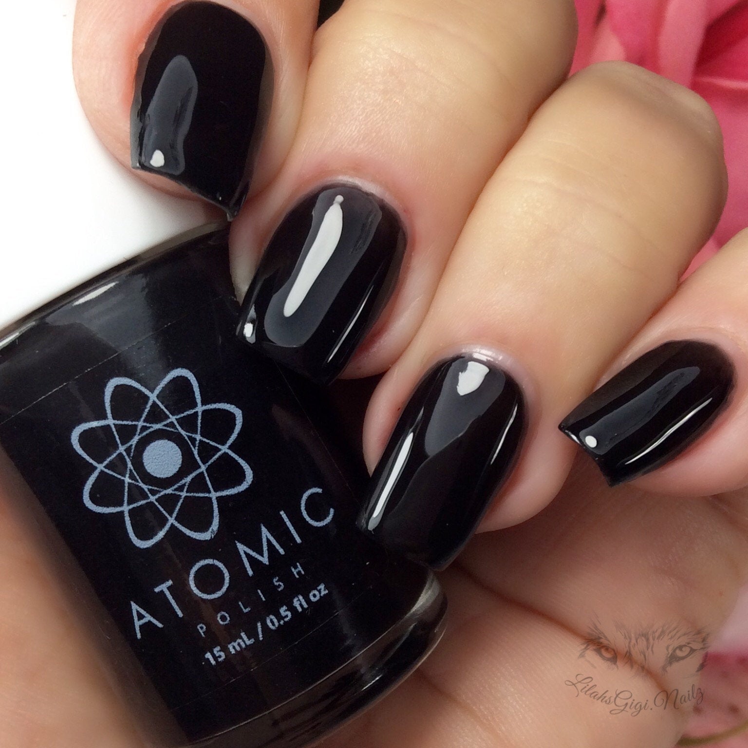 Matte Black Pointed or Almond Nails - Etsy