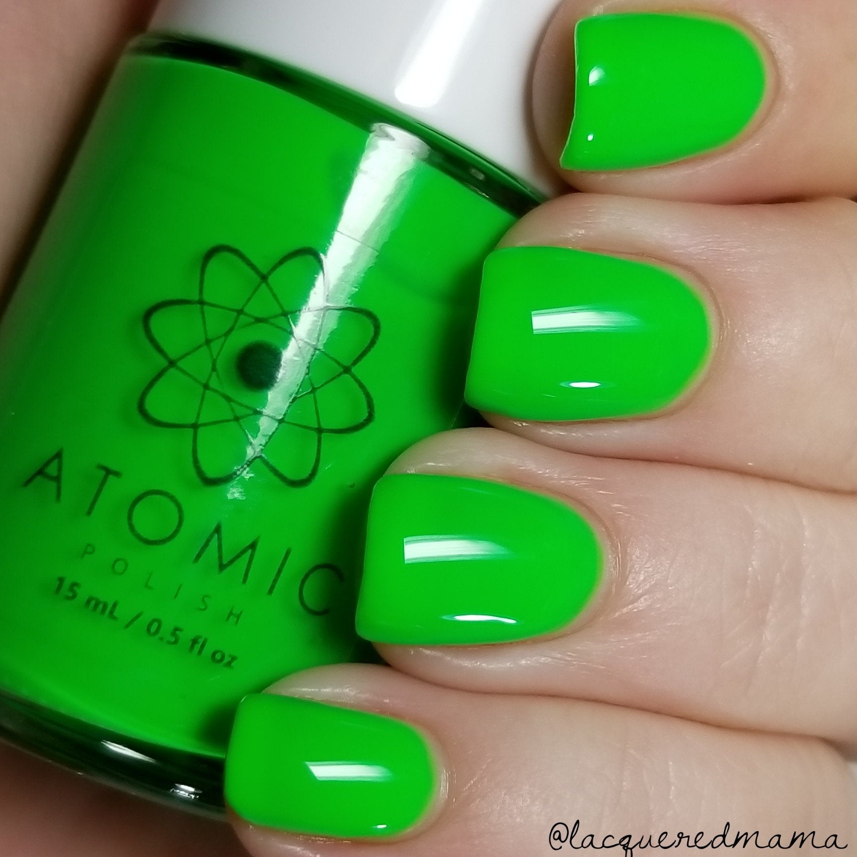 Neon Green Nail Strips - No Drying Time | Personail