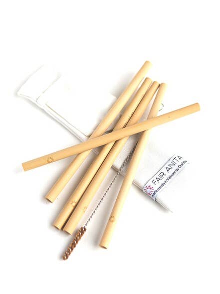 Sustainable Bamboo Straw Set