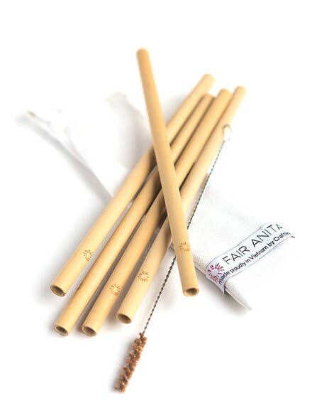 Sustainable Bamboo Straw Set