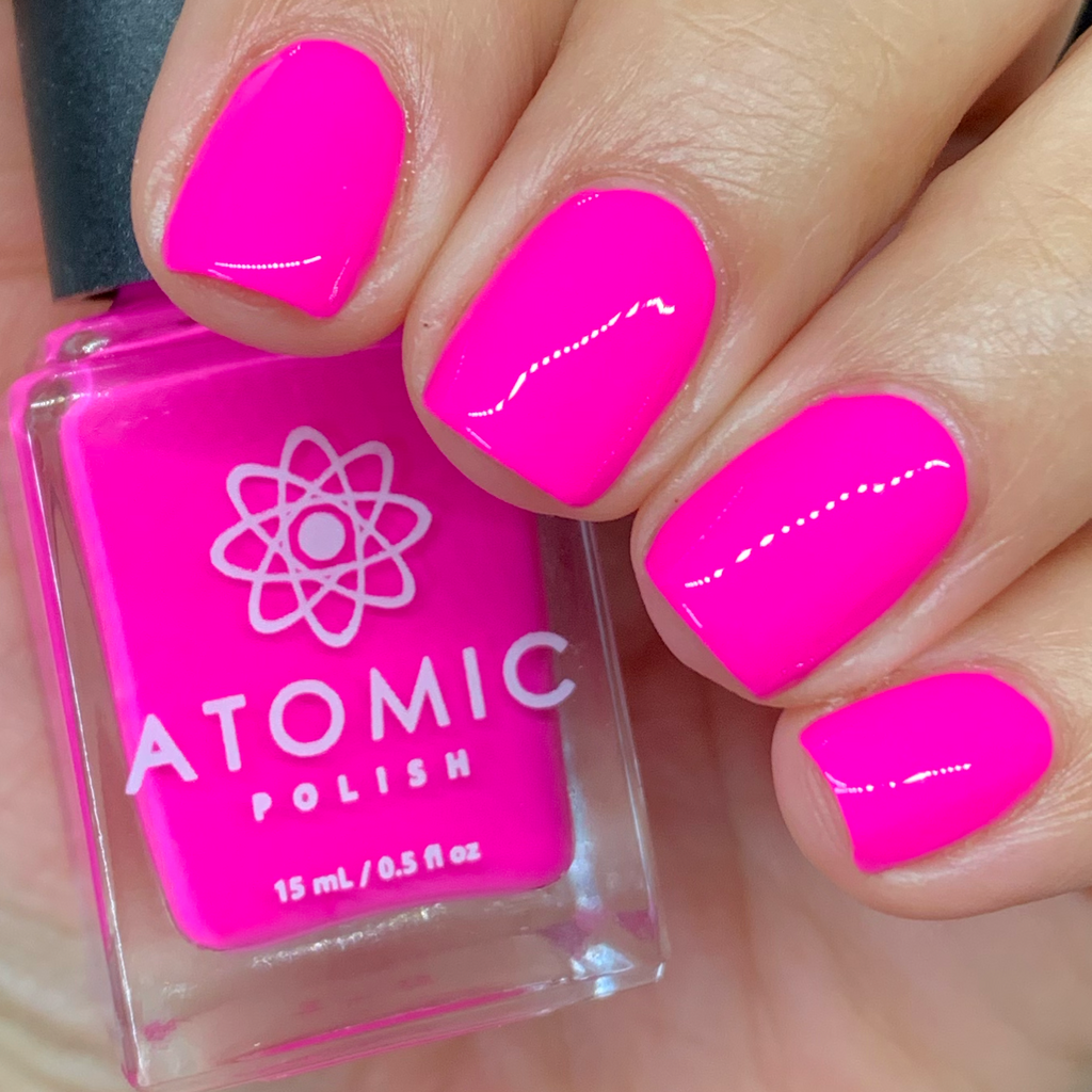 Pastel Neon (Ne) Hot Pink – Atomic Polish