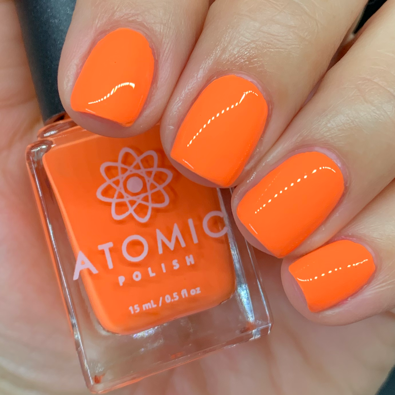 Glow in the dark orange nail polish outlet